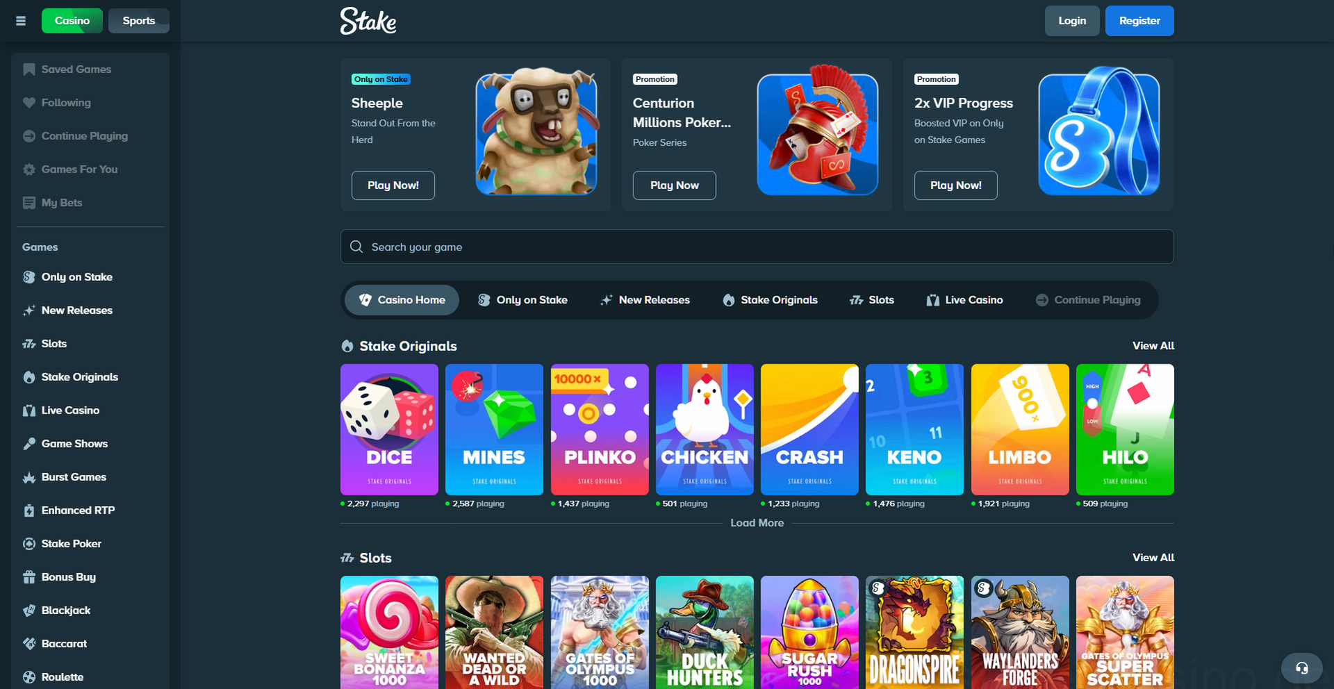 Staked Casino Casino