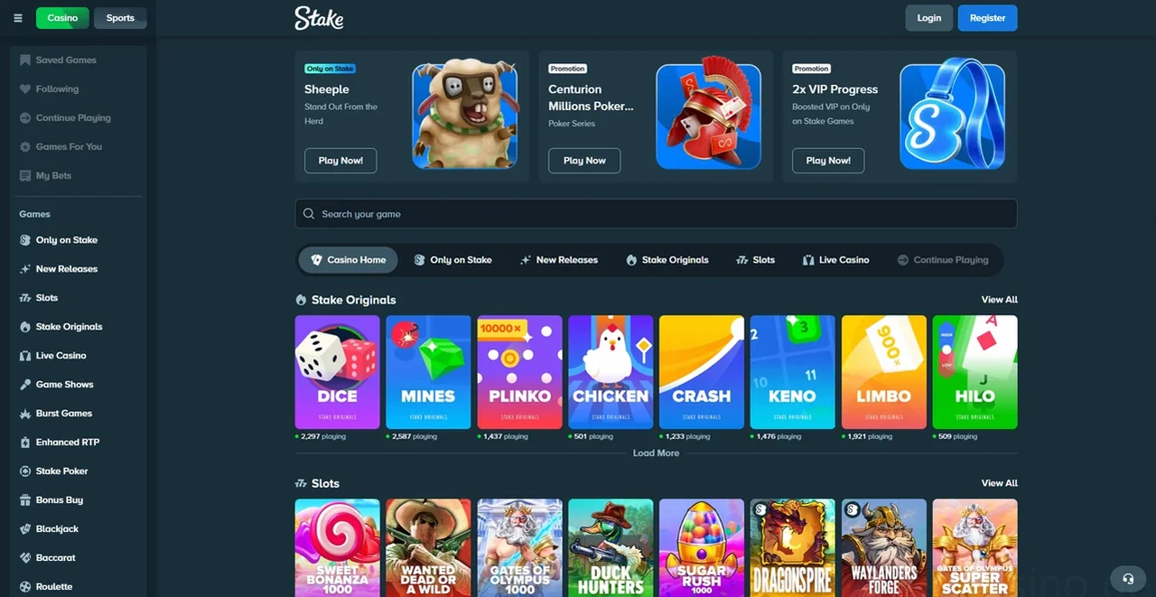 Staked Casino Casino